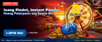 Spin and Win Today! banner